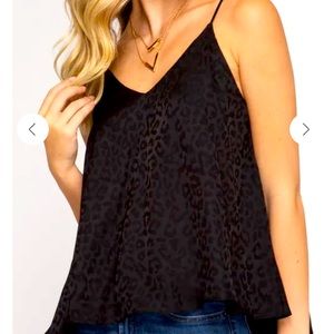 Brand New, She + Sky Leopard print camisole